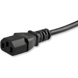 StarTech.com 15ft (4.5m) Hospital Grade Power Cord, 18AWG, NEMA 5-15P to C13, 10A 125V, Green Dot Medical Power Cable, Monitor Power Cable