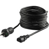 StarTech.com 15ft (4.5m) Hospital Grade Power Cord, 18AWG, NEMA 5-15P to C13, 10A 125V, Green Dot Medical Power Cable, Monitor Power Cable