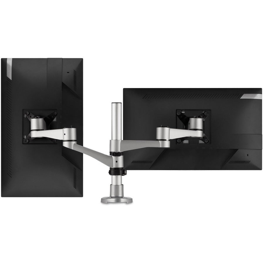 ViewSonic Spring-Loaded Dual Monitor Mounting Arm for Two Monitors up to 27" Each