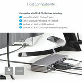 StarTech.com Thunderbolt 3 Dock - Dual 4K 60Hz Monitor TB3 Docking Station with DisplayPort, HDMI & 1080p VGA - 85W Power Delivery