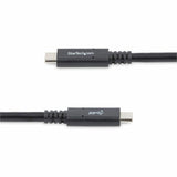 StarTech.com 6 ft (1.8m) USB C to USB C Cable, 5A 100W PD 3.0, Certified Works With Chromebook, USB-IF Certified, M/M, USB 3.0 (5Gbps)
