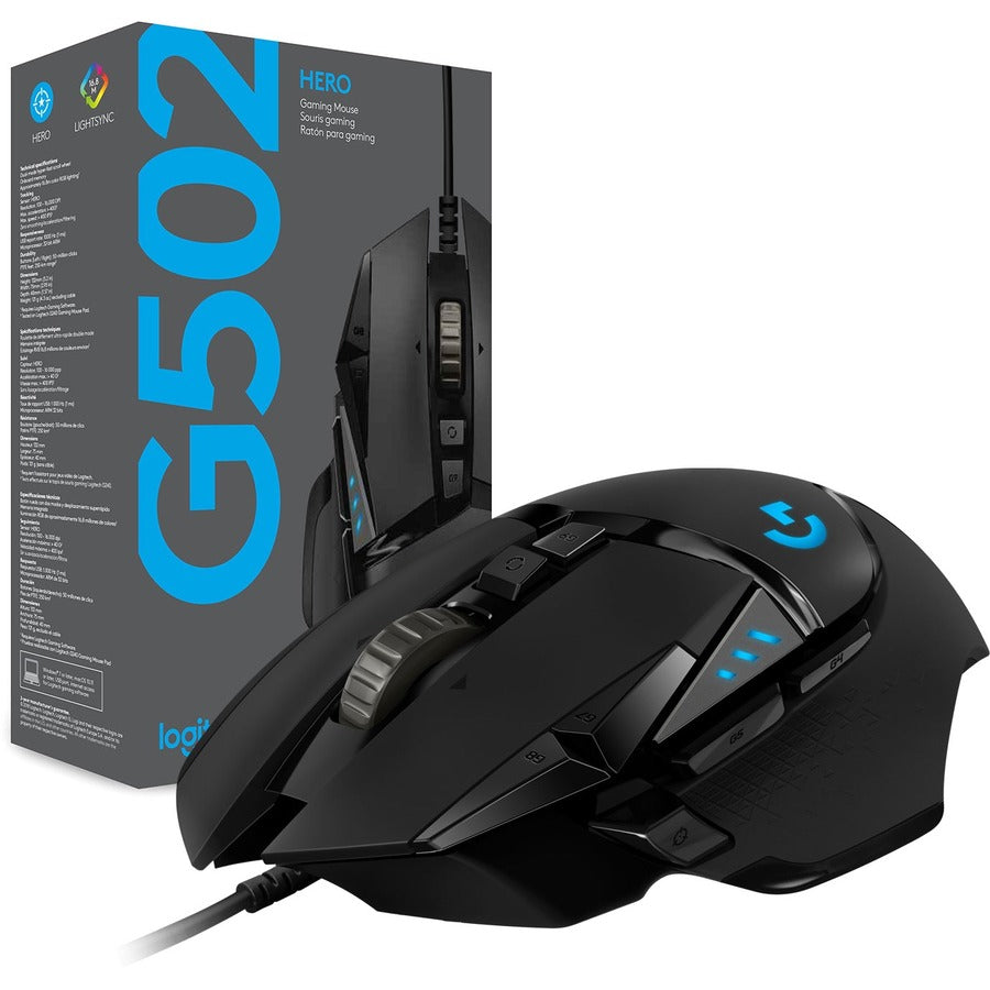 Souris de jeu haute performance Logitech G502 HERO