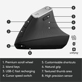 Logitech MX Vertical Advanced Ergonomic Mouse