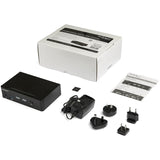 StarTech.com 2 Port DisplayPort KVM Switch - 4K 60Hz - Single Display - UHD DP 1.2 USB KVM Switch with USB 3.0 Hub & Audio