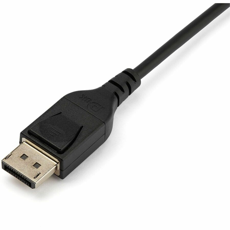 StarTech.com 2 m VESA Certified DisplayPort 1.4 Cable - 8K 60Hz HBR3 HDR - 6 ft Super UHD 4K 120Hz - DP to DP Slim Video Monitor Cord M/M