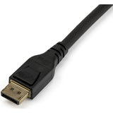 StarTech.com 5 m VESA Certified DisplayPort 1.4 Cable - 8K 60Hz HBR3 HDR - 16 ft Super UHD 4K 120Hz - DP to DP Video Monitor Cord M/M