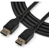 StarTech.com 5 m VESA Certified DisplayPort 1.4 Cable - 8K 60Hz HBR3 HDR - 16 ft Super UHD 4K 120Hz - DP to DP Video Monitor Cord M/M