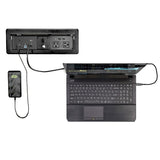 StarTech.com Cable management module for the conference table connectivity box - Keeps cables easily accessible / free from tangles / out of sight - Install as an accessory in a StarTech.com single-module (BEZ4MOD) or dual-module (BOX4MODULE) connectivity