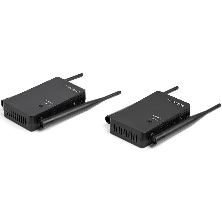 Kit émetteur et récepteur HDMI sans fil StarTech.com - 200 m - 1080p - Extendeur HDMI sans fil - Prise en charge audio 2 canaux - Faible latence - Extension longue portée sans fil jusqu'à 200 m