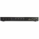 StarTech.com 4x4 HDMI Matrix Switch with Audio and Ethernet Control - 4K 60Hz - HDMI Switcher Box - Rack Mountable - With Remote Ethernet & RS232 Control