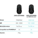 Souris de jeu sans fil Logitech G903 LIGHTSPEED