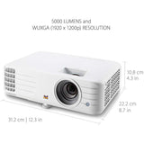 ViewSonic PG701WU DLP Projector - 16:10 - White