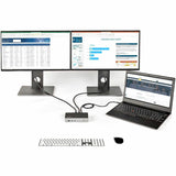 StarTech.com USB-C Dock - Dual Monitor 1080p HDMI Laptop Docking Station - 60W Power Delivery - 1x USB-C, 3x USB-A, GbE - Mac & Windows