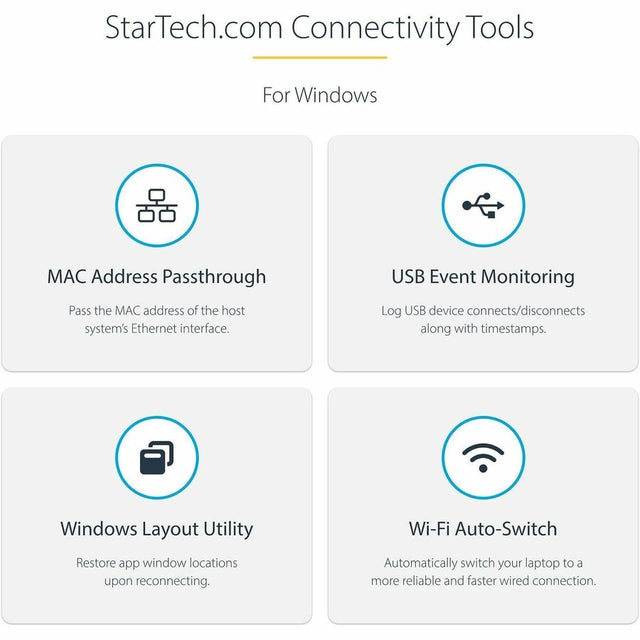 StarTech.com USB-C Dock - Dual Monitor 1080p HDMI Laptop Docking Station - 60W Power Delivery - 1x USB-C, 3x USB-A, GbE - Mac & Windows