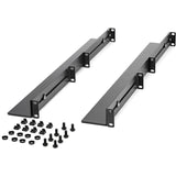 Rails de montage pour rack serveur 1U 48 cm StarTech.com, profondeur réglable de 61 à 91 cm, kit de rails universels à 4 montants pour équipement réseau/serveur/onduleur