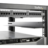Rails de montage pour rack serveur 1U 48 cm StarTech.com, profondeur réglable de 61 à 91 cm, kit de rails universels à 4 montants pour équipement réseau/serveur/onduleur