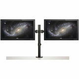 StarTech.com Desk Mount Dual Monitor Arm, Ergonomic VESA Compatible Mount for up to 32" (17.6lb/8kg) Display, Clamp/Grommet, Articulating