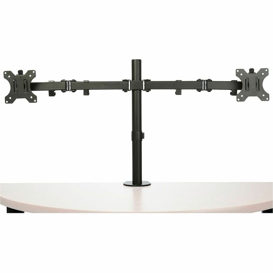 StarTech.com Desk Mount Dual Monitor Arm, Ergonomic VESA Compatible Mount for up to 32" (17.6lb/8kg) Display, Clamp/Grommet, Articulating