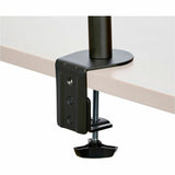 StarTech.com Desk Mount Dual Monitor Arm, Ergonomic VESA Compatible Mount for up to 32" (17.6lb/8kg) Display, Clamp/Grommet, Articulating