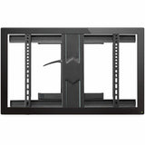 StarTech.com TV Wall Mount supports up to 100" VESA Displays - Low Profile Full Motion Large TV Wall Mount - Heavy Duty Adjustable Bracket