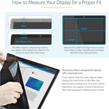 StarTech.com Filtre de confidentialité pour ordinateur portable 15,6" - Filtre de sécurité magnétique amovible - Réduction de la lumière bleue - Mat/Brillant