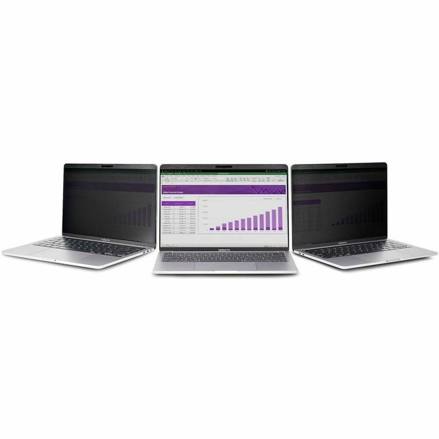StarTech.com Laptop Privacy Screen for 15 inch MacBook Pro & Air - Magnetic Removable Security Filter - Blue Light Reducing - Matte/Glossy
