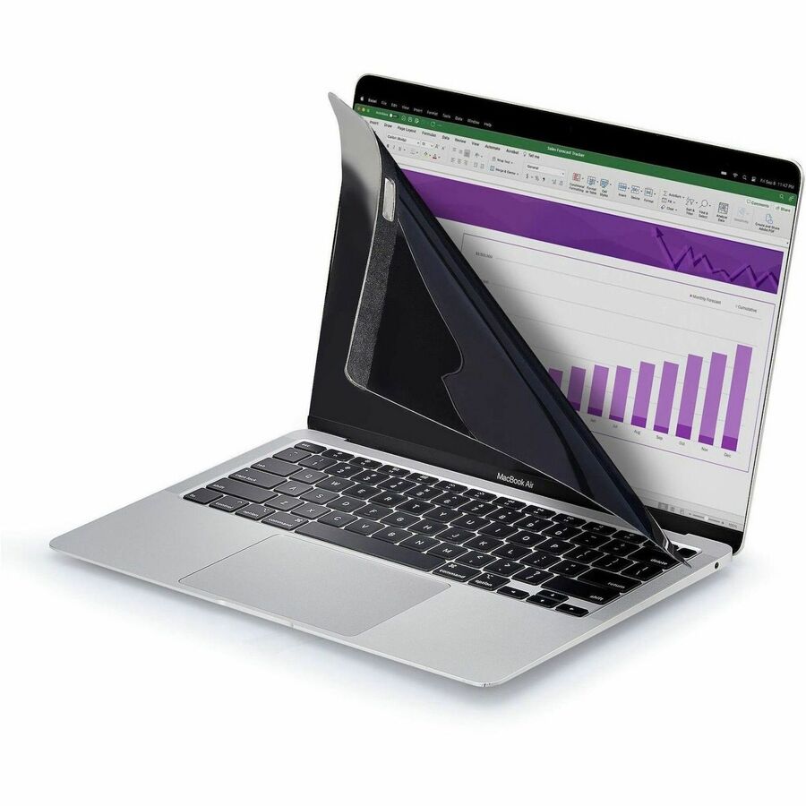 StarTech.com Laptop Privacy Screen for 15 inch MacBook Pro & Air - Magnetic Removable Security Filter - Blue Light Reducing - Matte/Glossy

