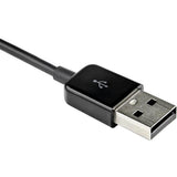 Câble convertisseur VGA vers HDMI StarTech.com de 2 m avec prise en charge audio USB - Câble adaptateur vidéo analogique vers numérique 1080p - VGA mâle vers HDMI mâle