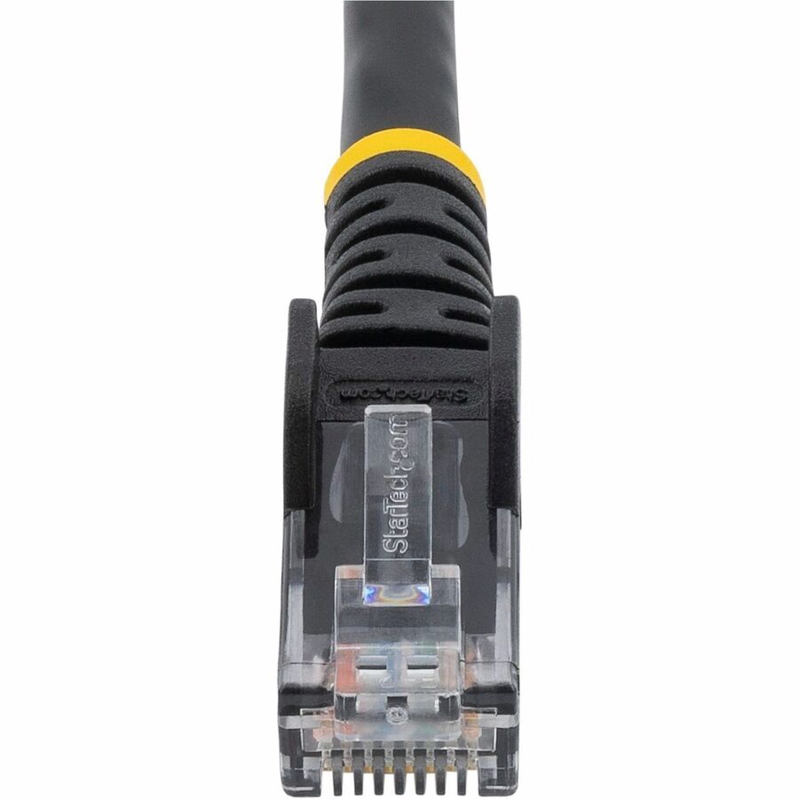 StarTech.com 15 ft. CAT6 Ethernet Cable - 10 Pack - ETL Verified - Black CAT6 Patch Cord - Snagless RJ45 Connectors - 24 AWG - UTP
