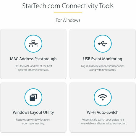 StarTech.com USB C Multiport Adapter - USB-C Mini Travel Dock w/ 4K HDMI or 1080p VGA - 100W PD Pass-Through, 3x USB, SD, GbE, Audio