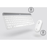 Ensemble clavier et souris sans fil Logitech Slim MK470