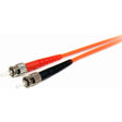StarTech.com 1m Fiber Optic Cable - Multimode Duplex 62.5/125 LSZH Fiber Jumper Cord - LC/ST