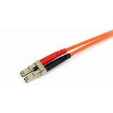 StarTech.com 5m Fiber Optic Cable - Multimode Duplex 62.5/125 LSZH Fiber Jumper Cord - LC/ST