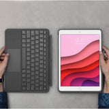 Logitech Combo Touch Keyboard/Cover Case iPad (7th Generation), iPad (9th Generation), iPad (8th Generation) Tablet - Graphite

