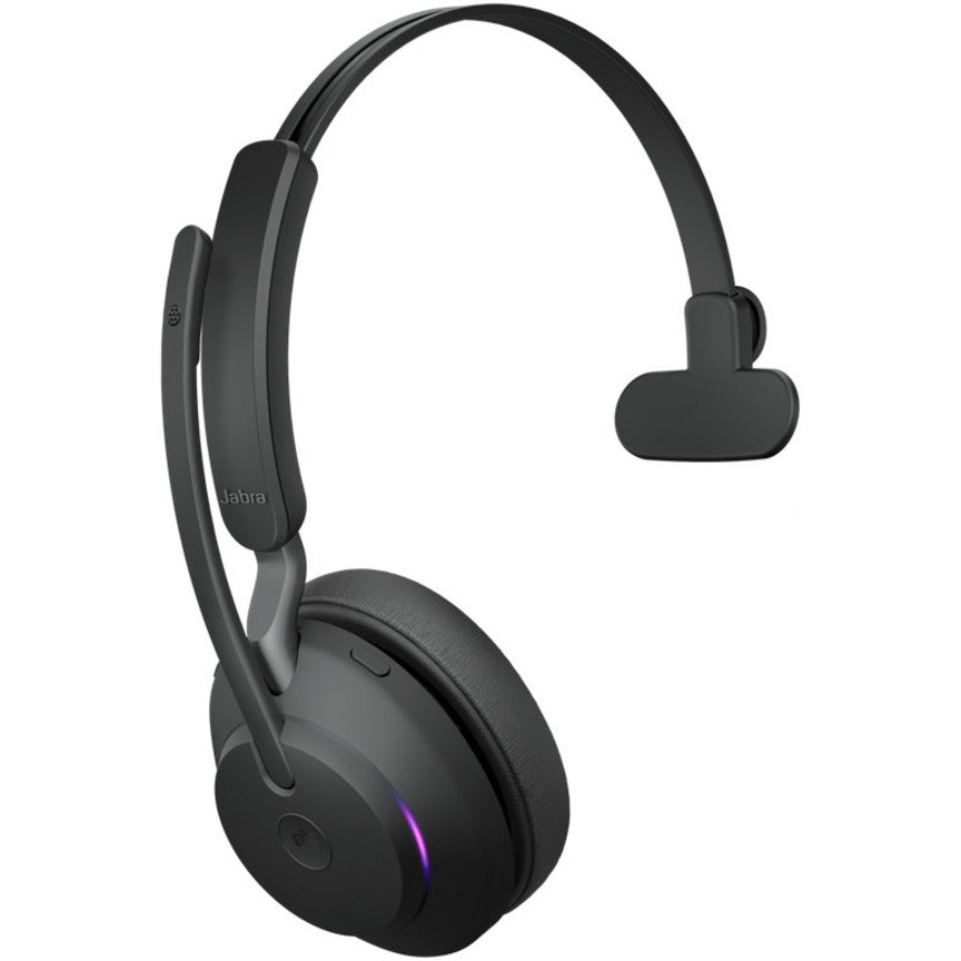 Jabra Evolve2 65 Wireless Headset – Bluetooth, Monaural, Over-the-Head