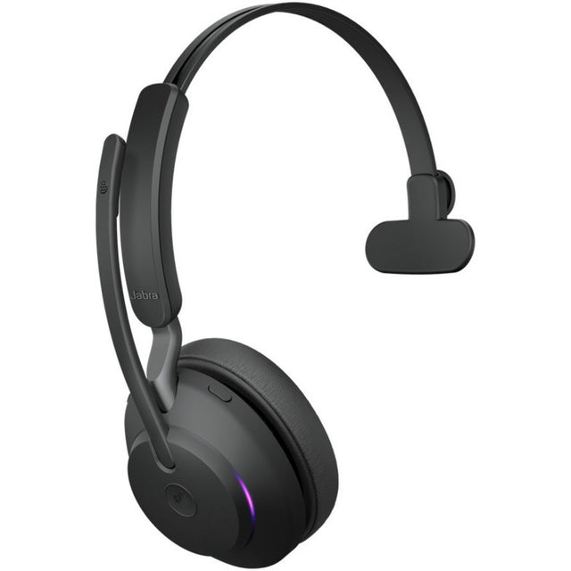 Jabra Evolve2 65 Wireless Headset – Bluetooth, Monaural, Over-the-Head