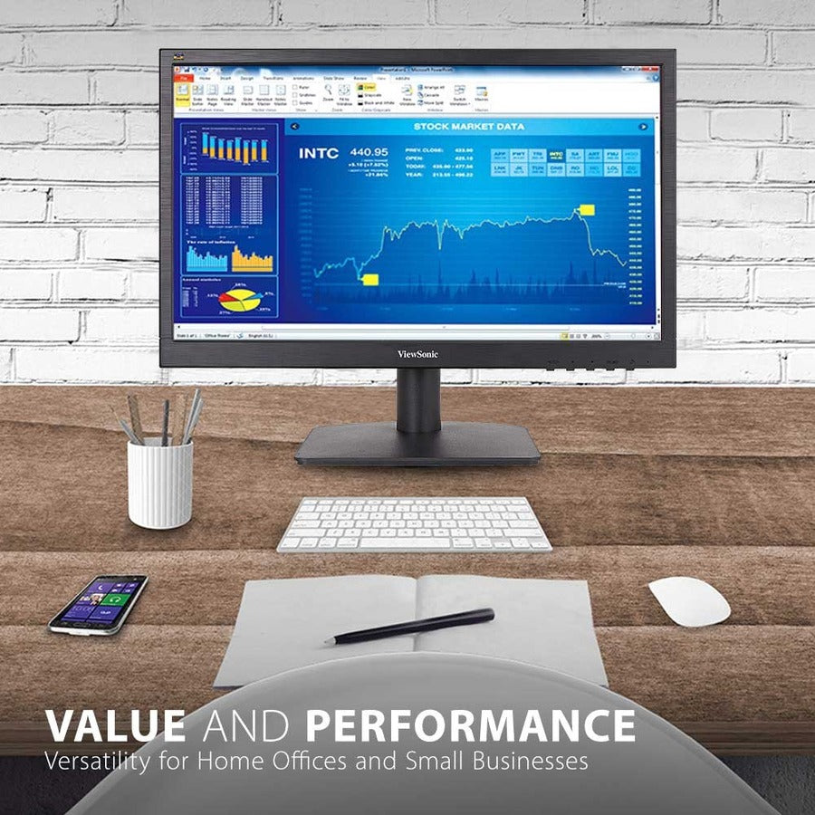 ViewSonic Value VA1903H 19" Class HD LED Monitor - 16:9 - Black