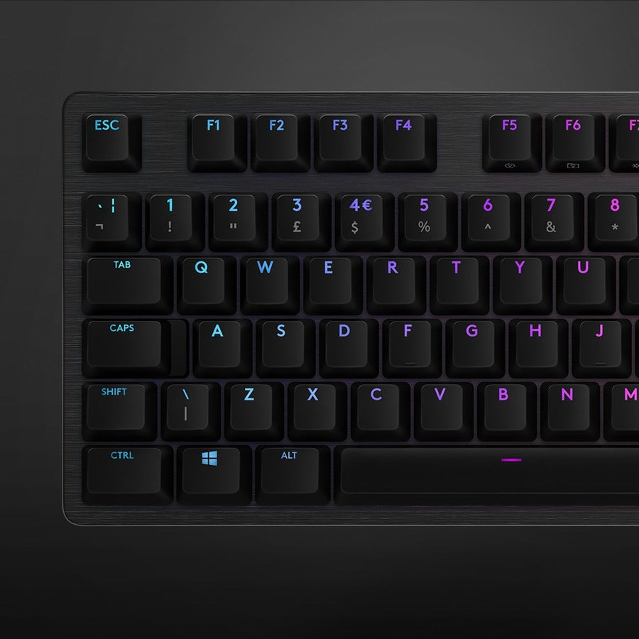 Logitech G512 RGB Mechanical Gaming Keyboard, GX Blue, USB Passthrough