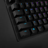 Logitech G512 RGB Mechanical Gaming Keyboard, GX Blue, USB Passthrough