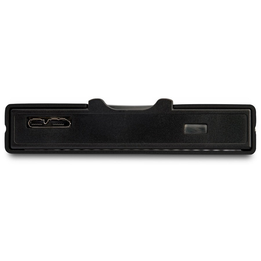 StarTech.com Biometric Enclosure - 256-bit AES Encrypted USB 3.0 External Hard Drive Enclosure 2.5" SATA HDD/SSD - Fingerprint & Password