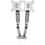 StarTech.com Desk Mount Dual Monitor Arm with USB & 3.5mm Audio, Desk Clamp Ergonomic VESA Mount for up to 32" (17.6lb/8kg) Displays