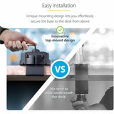 StarTech.com Desk Mount Monitor Arm with 2x USB 3.0 ports, Full Motion Monitor Mount up to 34" (17.6lb/8kg) VESA Display, C-Clamp/Grommet