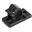 StarTech.com 100 Self Adhesive Cable Management Clips - Ethernet/Network Cable/Office Desk Cord Organizer - Sticky Wire Holder/Clamp Black
