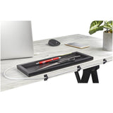 StarTech.com 100 Self Adhesive Cable Management Clips - Ethernet/Network Cable/Office Desk Cord Organizer - Sticky Wire Holder/Clamp Black
