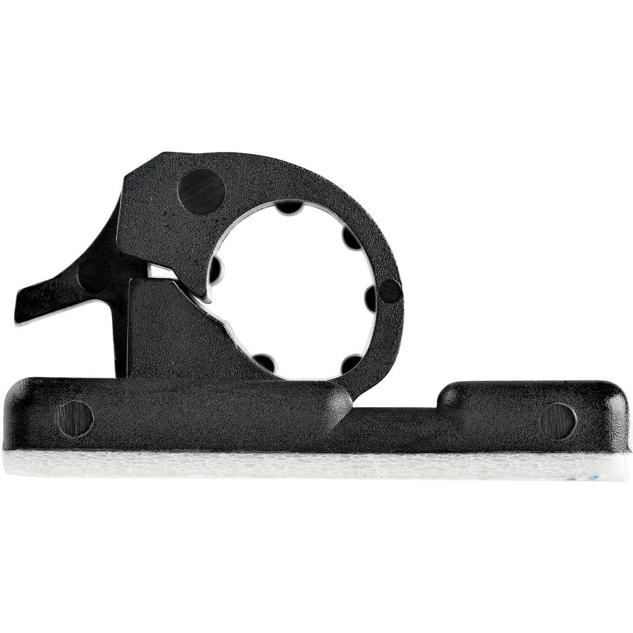 StarTech.com 100 Self Adhesive Cable Management Clips - Ethernet/Network Cable/Office Desk Cord Organizer - Sticky Wire Holder/Clamp Black
