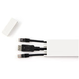 StarTech.com 20 Pack Cable Raceway End Cap for CBMCWD5020 - Cable Management Accessories - Raceway Fitting End Connectors - End Piece - UL