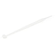 StarTech.com 4"(10cm) Cable Ties, 7/8"(22mm) Dia, 18lb(8kg) Tensile Strength, Nylon Self Locking Zip Ties, UL Listed, 100 Pack, White
