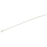 StarTech.com 6"(15cm) Cable Ties, 1-3/8"(39mm) Dia, 40lb(18kg) Tensile Strength, Nylon Self Locking Zip Ties, UL Listed, 100 Pack, White