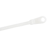 StarTech.com 4"(10cm) Cable Ties with Mounting Hole, 7/8"(24mm) Dia, 18lb(8kg) Tensile Strength, Nylon Zip Ties, UL Listed, 100 Pack