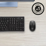 Logitech Wireless Mouse M190 - Full Size Ambidextrous Curve Design, 18-Month Battery with Power Saving Mode, Precise Cursor Control & Scrolling, Wide Scroll Wheel, Thumb Grips (Charcoal)
